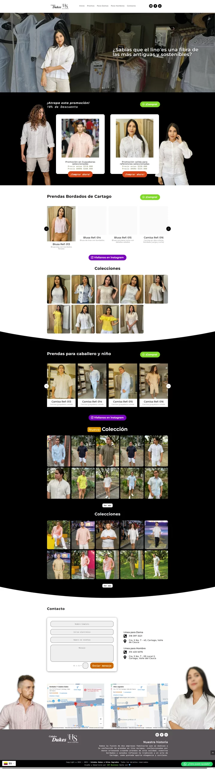 Web Bordados Cartago